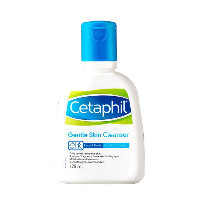 Cetaphil Gentle Skin Cleanser với độ pH trung tính 6.3 duy trì độ ẩm tự nhiên trên da